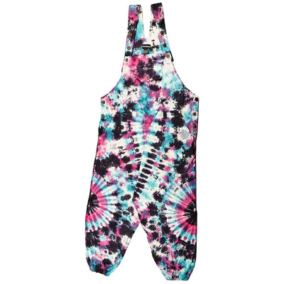 Threadheads Multicolor Tie Dye Overalls | 39" - Headshop.com