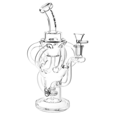 Pulsar Multi-Arm Recycler Water Pipe - 10" / 14mm F / Clear - Headshop.com