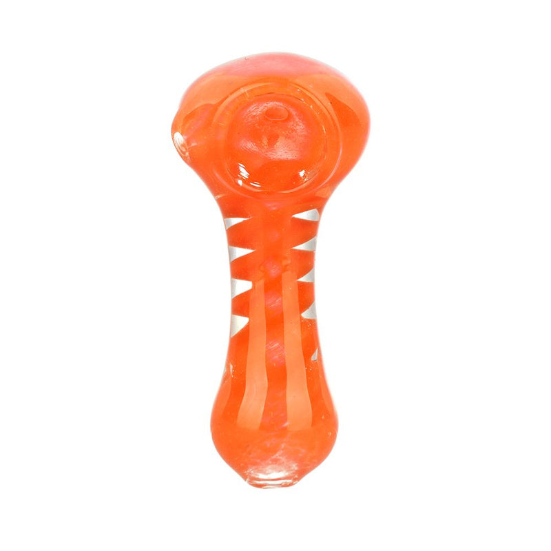 Simple Twist Up Glass Spoon Pipe - 3" / Colors Vary - Headshop.com