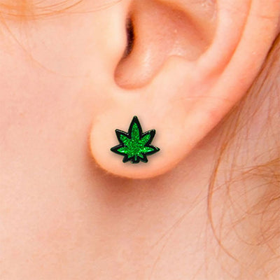 Wood Rocket Stoner Earrings