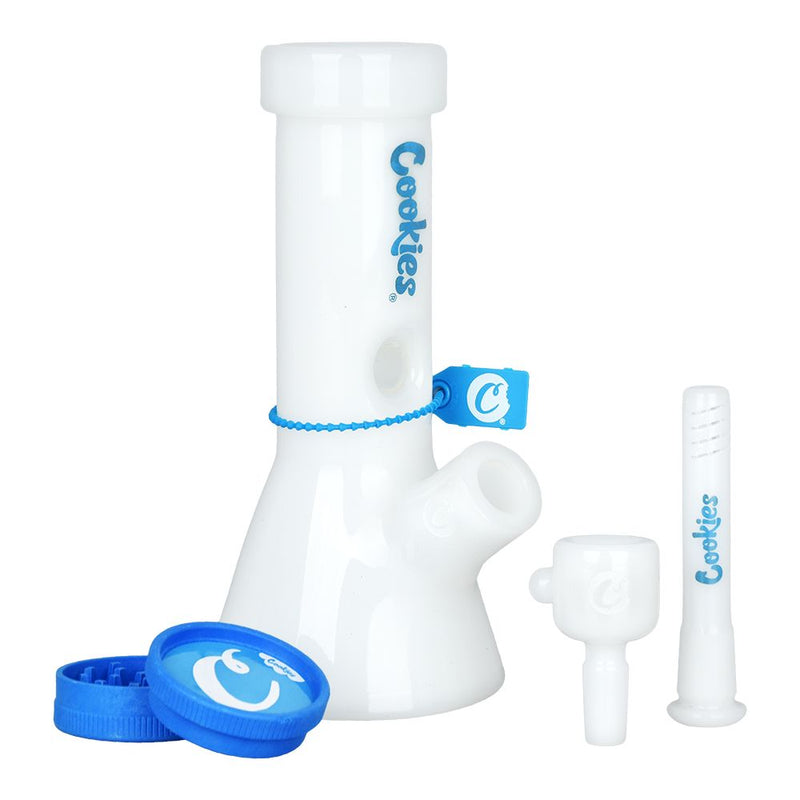 Cookies Mighty Mini Glass Beaker Water Pipe | 14mm F | 8" - Headshop.com