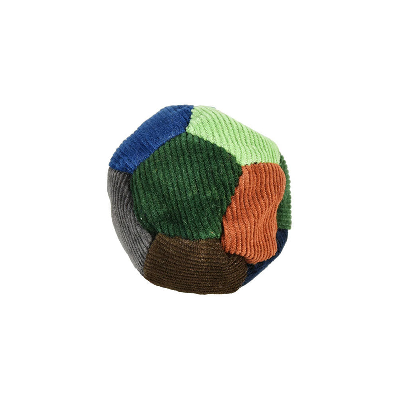 12 Panel Corduroy Patchwork Sand-Filled Footbag - Headshop.com