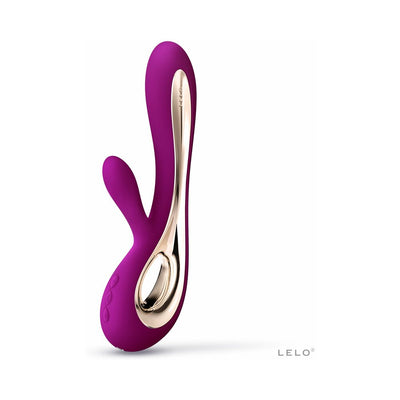 LELO SORAYA 2 Rechargeable Rabbit Vibrator Deep Rose