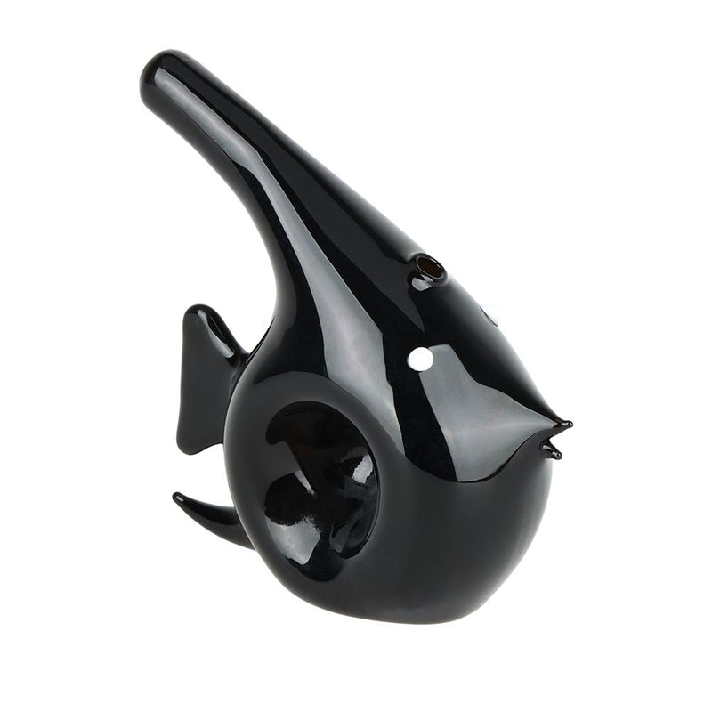 Angelfish Glass Hand Pipe - 3.25" / Black