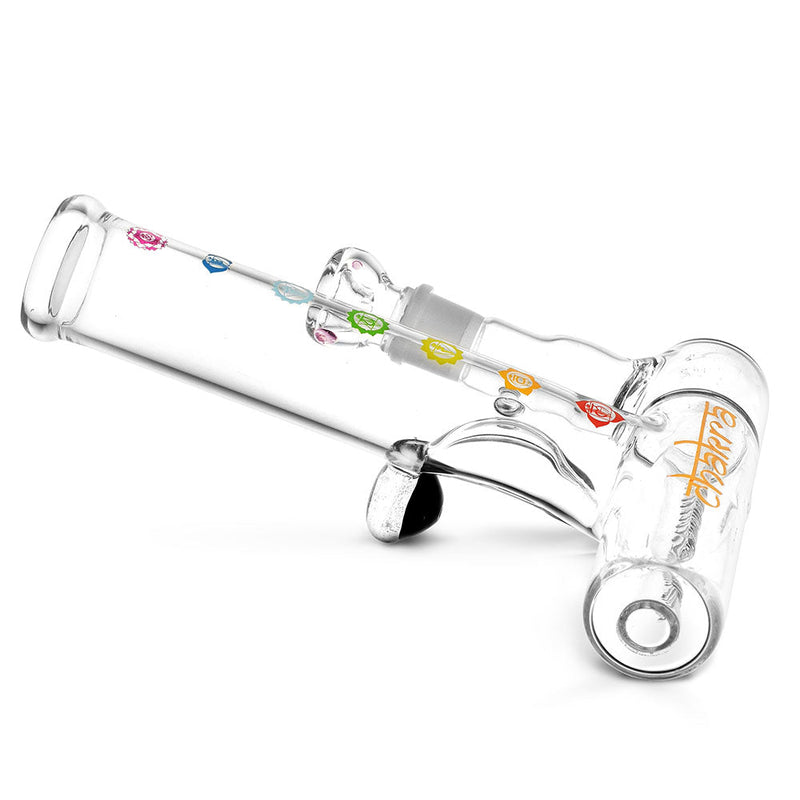 Chakra Inline Perc Lazy Water Pipe - 9"/19mm F - Headshop.com