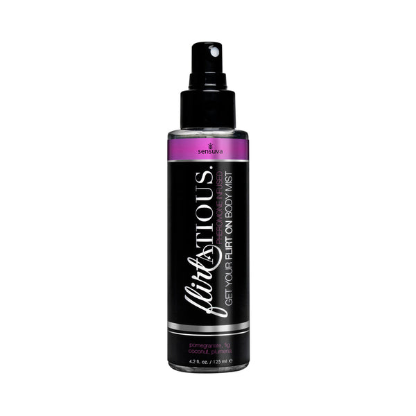 Sensuva Flirtatious Pheromone Body Mist Pomegranate 4.2 oz.