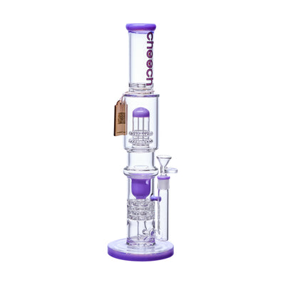 Cheech Glass 16" Shower Head Recycler Water Pipe - Headshop.com