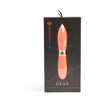 Nu Sensuelle Double Ended Deux Bullet Coral