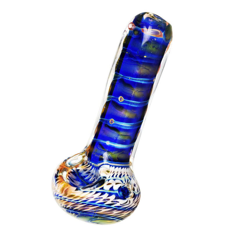 Desert At Night Glass Spoon Pipe - 3.75" - Headshop.com