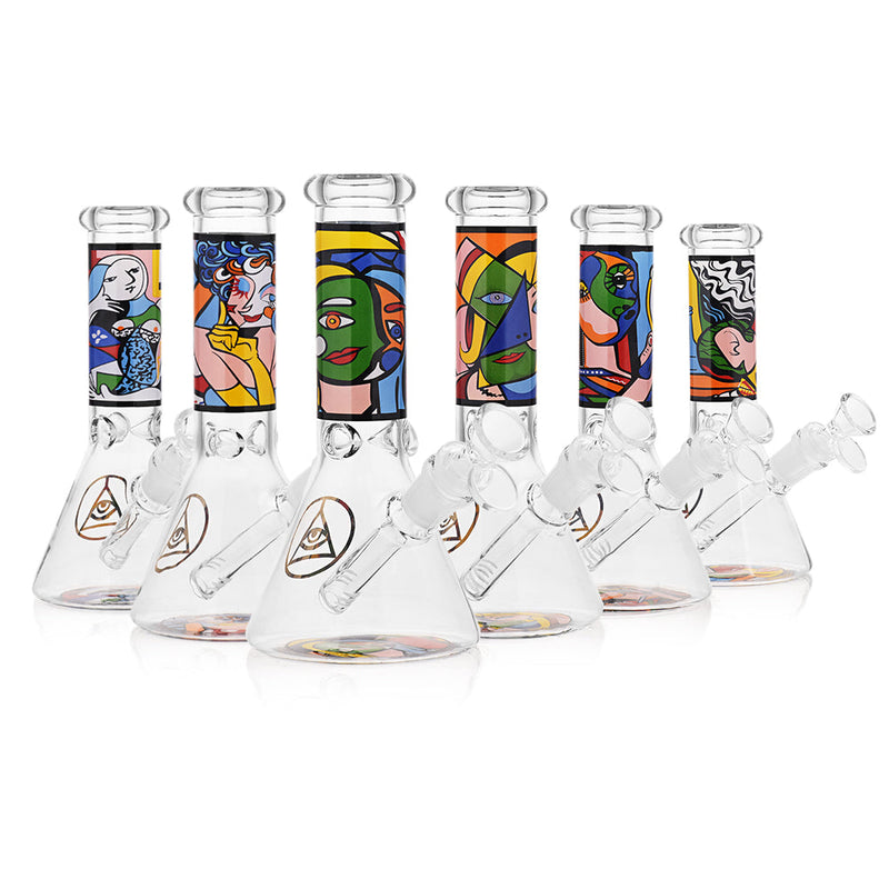 Ritual Smoke - Atomic Pop 8" Glass Beaker - Wink - Headshop.com