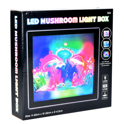 Mushroom Motion LED Light Box