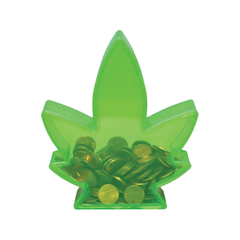 Potleaf Coin Bank Green