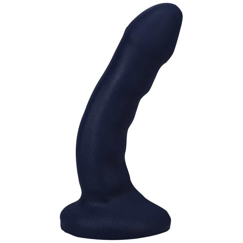 Tantus Curve 6.5 in. Dildo Medium-Firm Sapphire