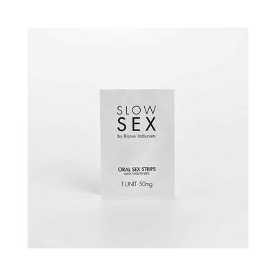 Bijoux Indiscrets Slow Sex Oral Sex Strips 7-Pack