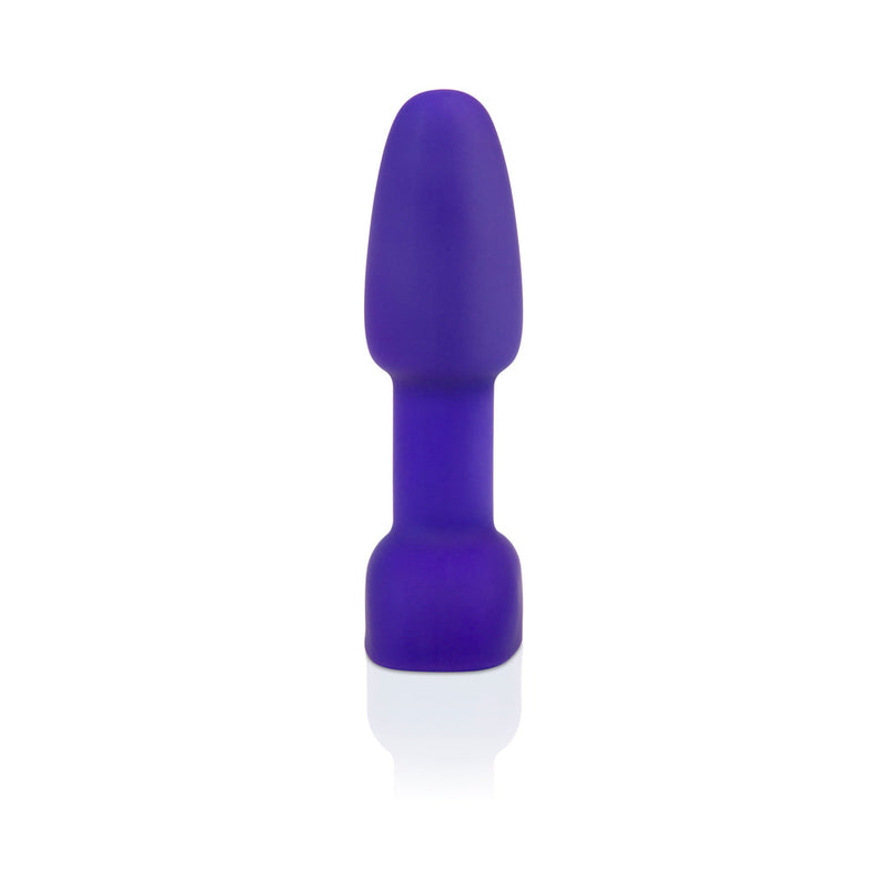 b-Vibe Rimming Petite Rotating and Vibrating Remote Control Plug Purple