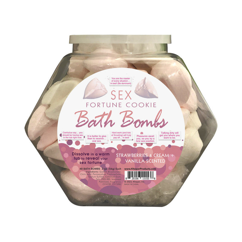 Sex Fortune Cookie Bath Bomb 48-Piece Fishbowl