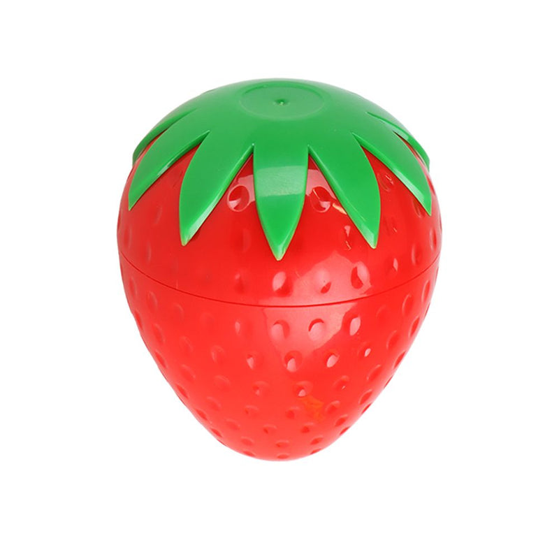 Strawberry Plastic Storage Jar - 3"