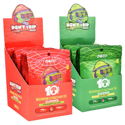 Dozo D9 Don't Trip Gummies | 7100mg | 10pc | 10pc Display - Headshop.com