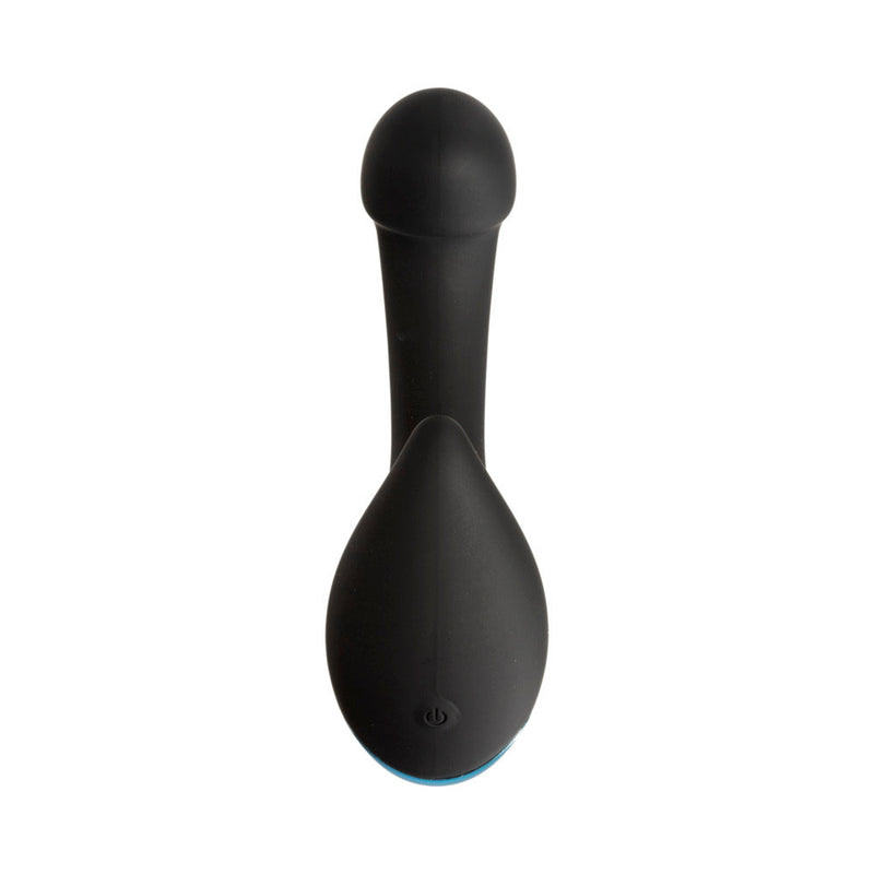 OptiMALE Vibrating P-Massager with Wireless Remote Black