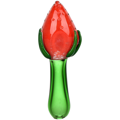 Strawberry Remedy Glass Hand Pipe - 5" - Headshop.com