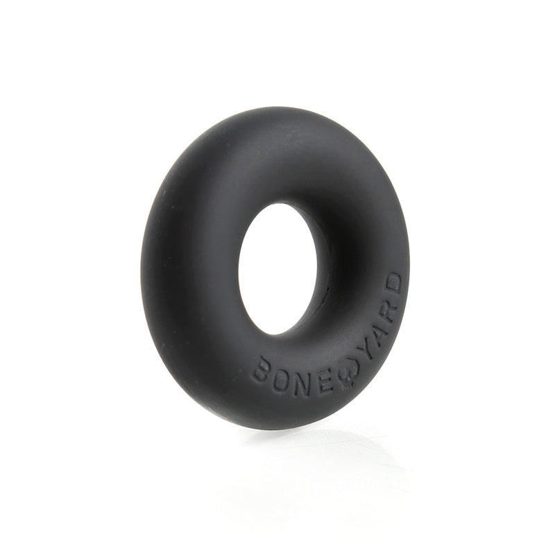 Boneyard Ultimate Silicone Cock Ring Black 50-Piece Fishbowl Display