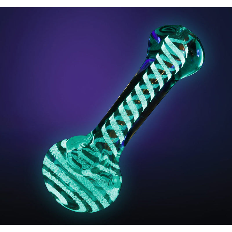 Glow Swirl Hand Pipe - 4.5" - Headshop.com