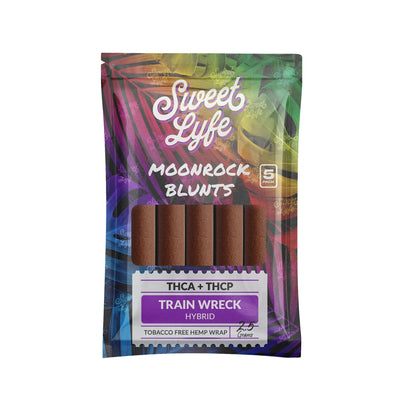 Sweet Lyfe Moonrock Blunts THCA+THCP - Train Wreck - Headshop.com