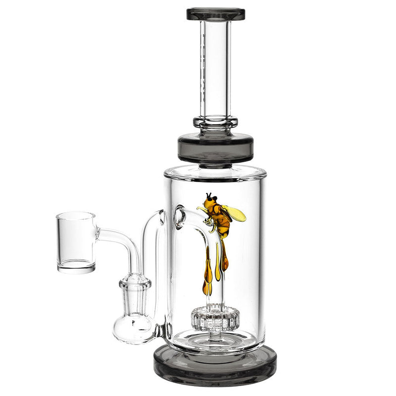 Pulsar Drop Down Bee Dab Rig - 14mm F/8.75"/Colors Vary - Headshop.com