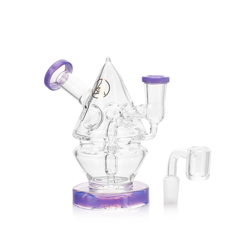 Ritual Smoke - Water Bender Fab Cone Concentrate Rig - Slime Purple - Headshop.com