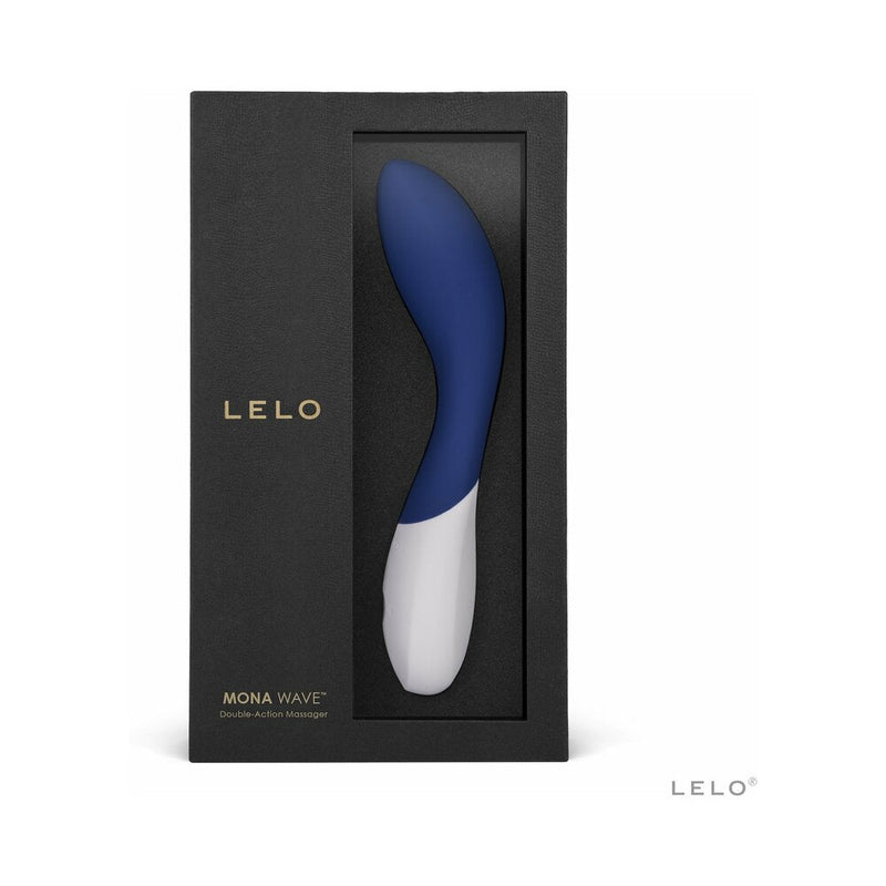 LELO MONA Wave Rechargeable G-Spot Vibrator Midnight Blue