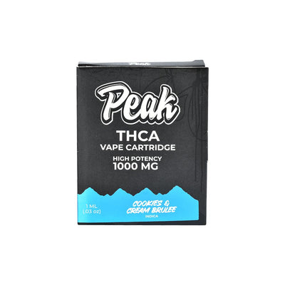 Peak THCA Vape Cartridge | 1mL | 5ct Display