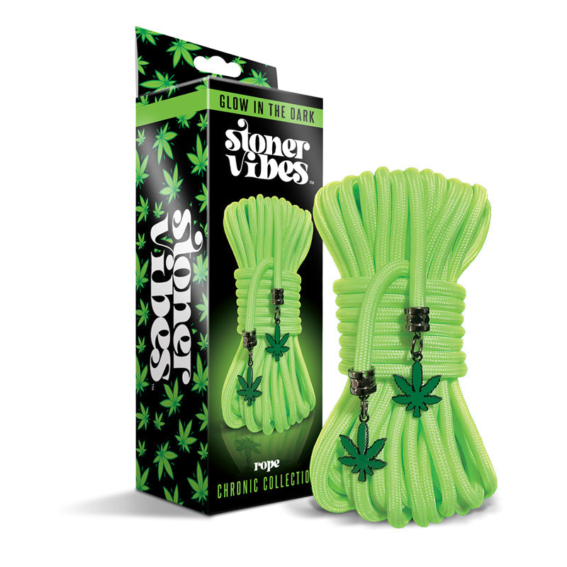 Stoner Vibes Chronic Collection Glow in the Dark Rope 32 ft. - Headshop.com