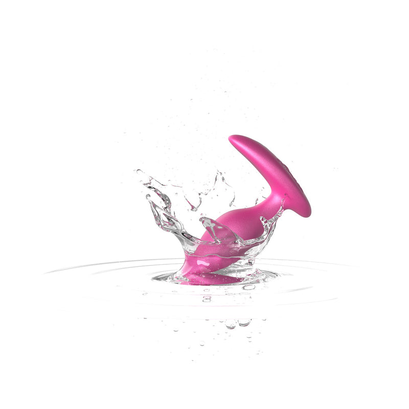 We-Vibe Ditto+ Rechargeable Remote-Controlled Silicone Vibrating Anal Plug Cosmic Pink