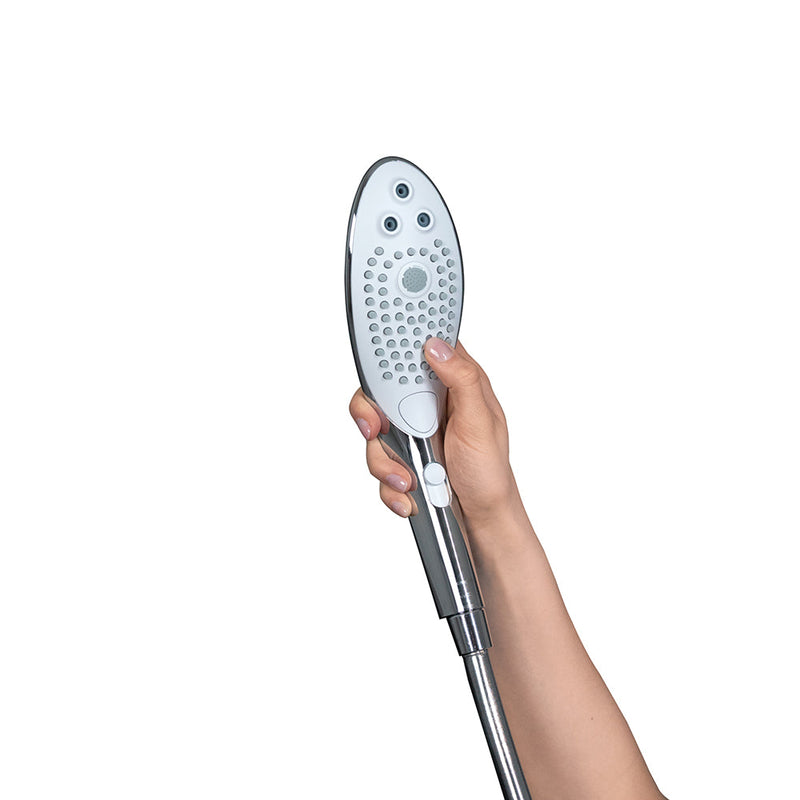 Womanizer Wave Shower Head Masturbator Chrome