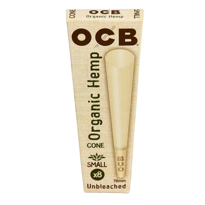 OCB Organic Hemp Cones | 32pk Display - Headshop.com