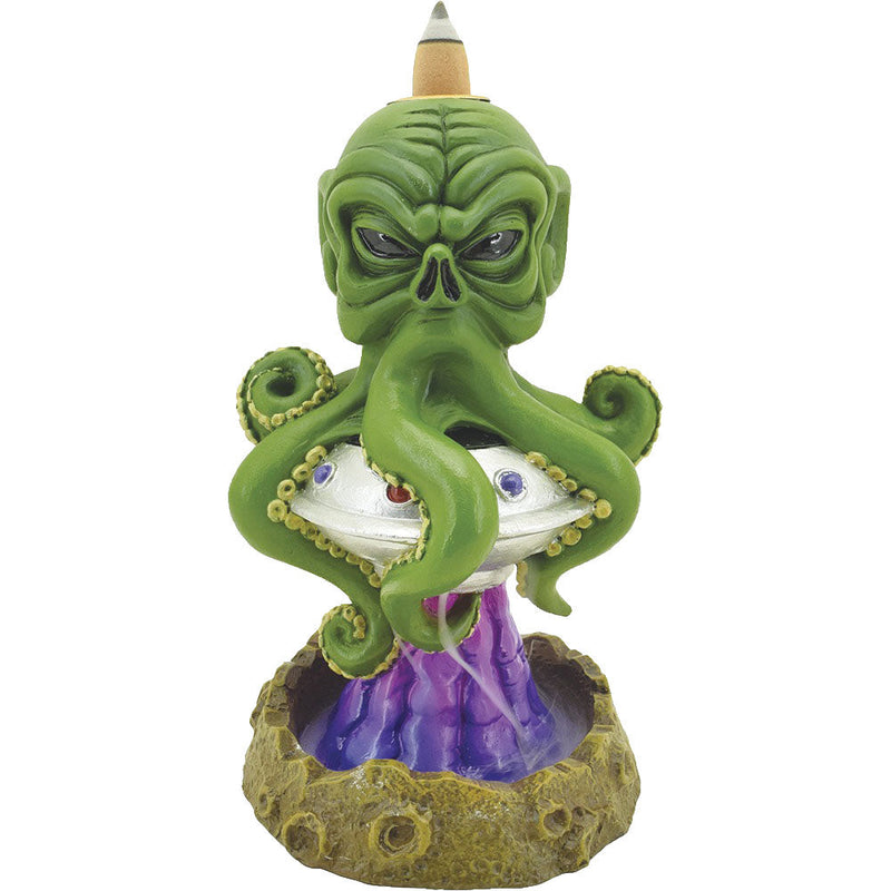 Fujima Octopus UFO Backflow Incense Burner - 6.25" - Headshop.com