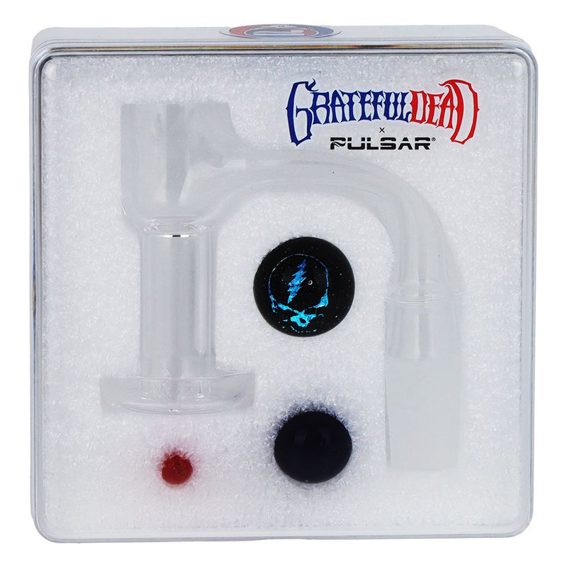 Grateful Dead Terp Slurper Quartz Banger & Marbles Set - 4pc