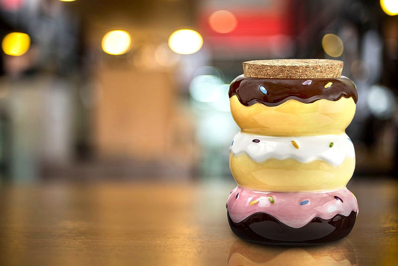 Donut Mug and Stash Jar Set - Headshop.com