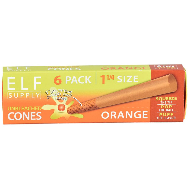 ELF Unbleached Flavor Pop Pre-Rolled Cones | 1 1/4 | 6pc | 20pk - Headshop.com