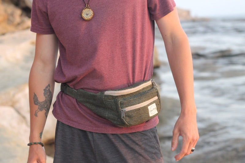 Core Hemp Fanny Pack - Banyan Green - Headshop.com