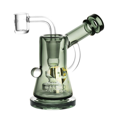 Diamond Glass Ray Mini Rig - 5" / 14mm F - Headshop.com