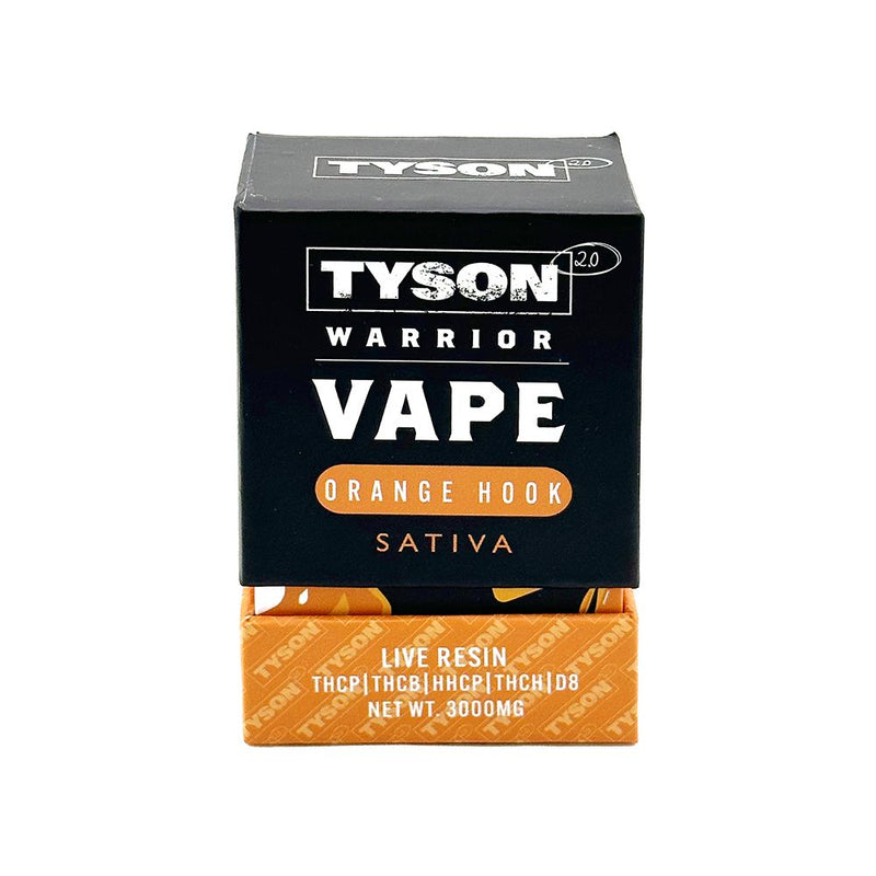 TYSON 2.0 Warrior Live Resin Disposable Vape | 3g | 5ct Display - Headshop.com