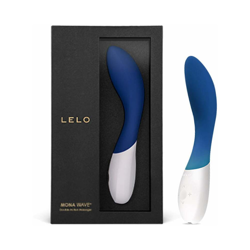 LELO MONA Wave Rechargeable G-Spot Vibrator Midnight Blue