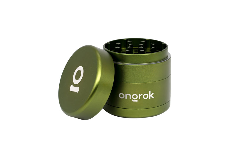 Ongrok Mini 4 Piece EZ Grinder (2.2 inch) - Headshop.com