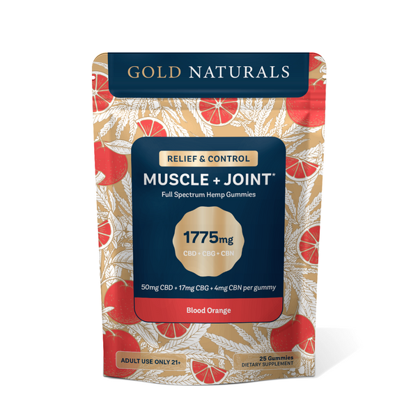 Gold Naturals Muscle + Joint Gummy