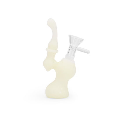 Ritual - 5'' Silicone Upright Bubbler - UV Titanium White - Headshop.com