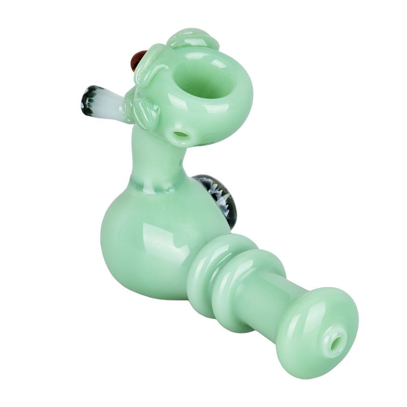 Smoking Alien Glass Hand Pipe - 5" - Headshop.com