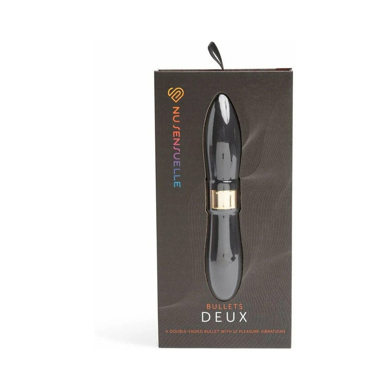 Nu Sensuelle Double-Ended Deux Bullet Black