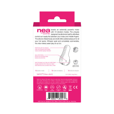 VeDO Nea Rechargeable Finger Vibe Foxy Pink