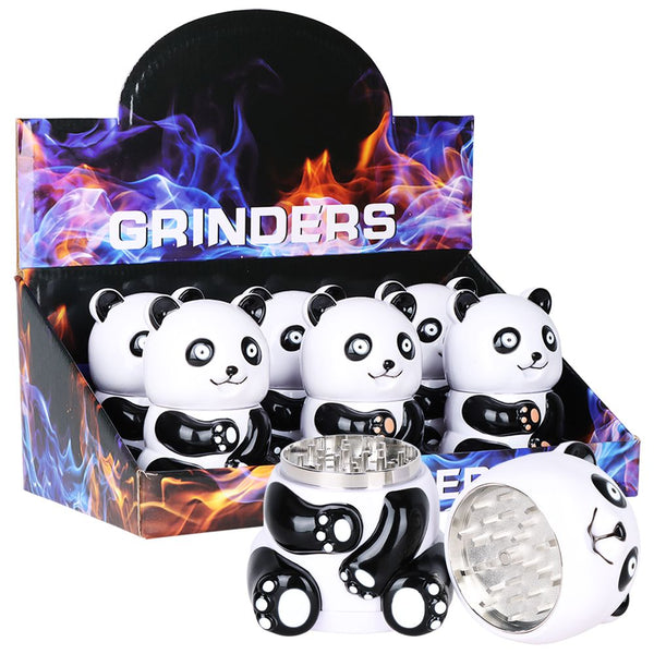 6CT DISPLAY - Panda Grinder - 4pc / 3"